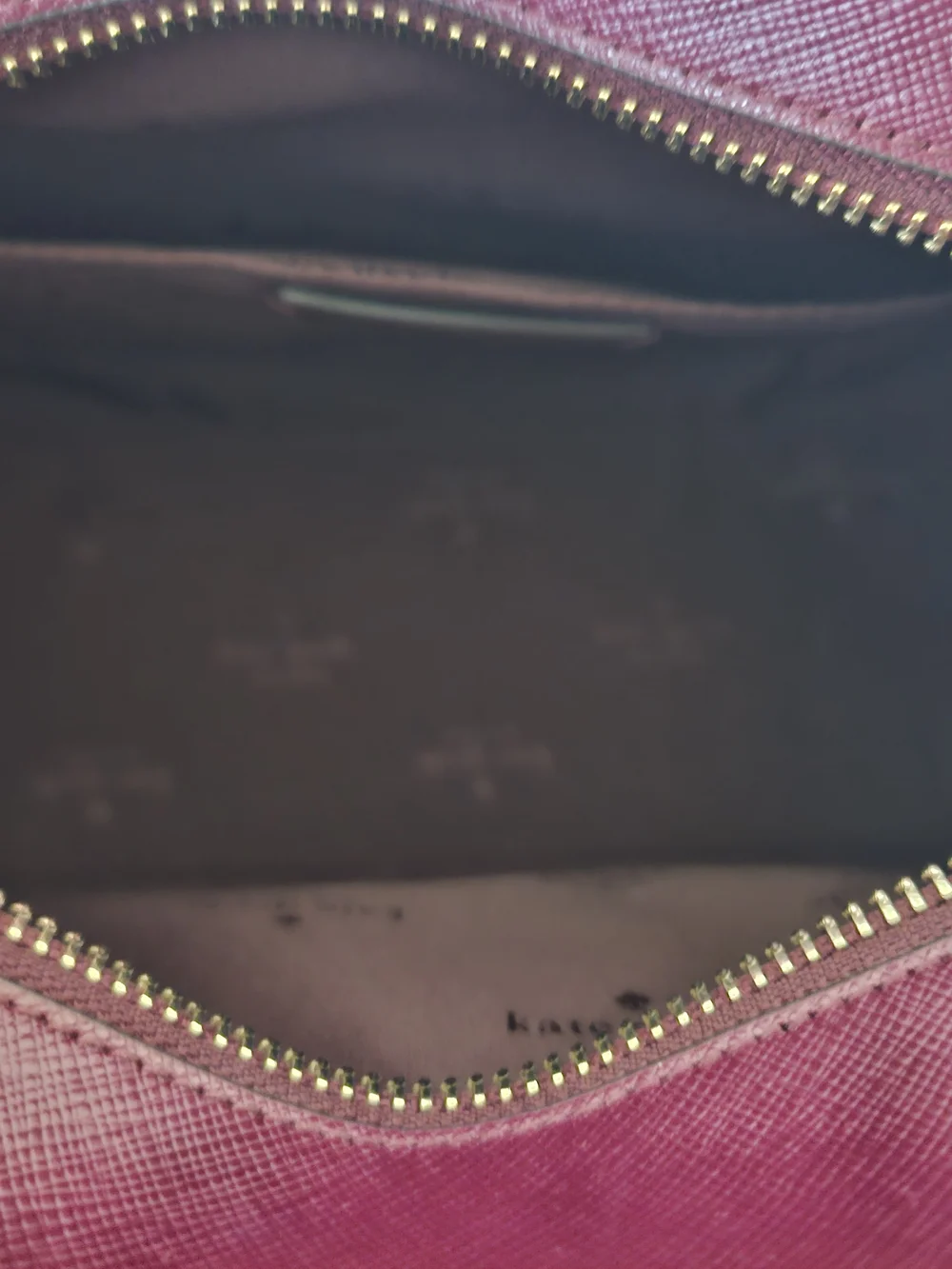kate spade berry leather satchel with detachable strap